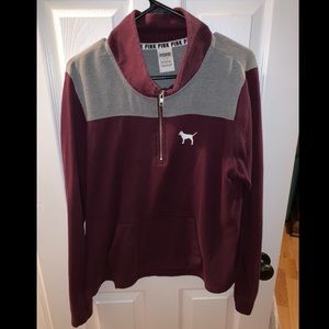 PINK zip up sweatshirt